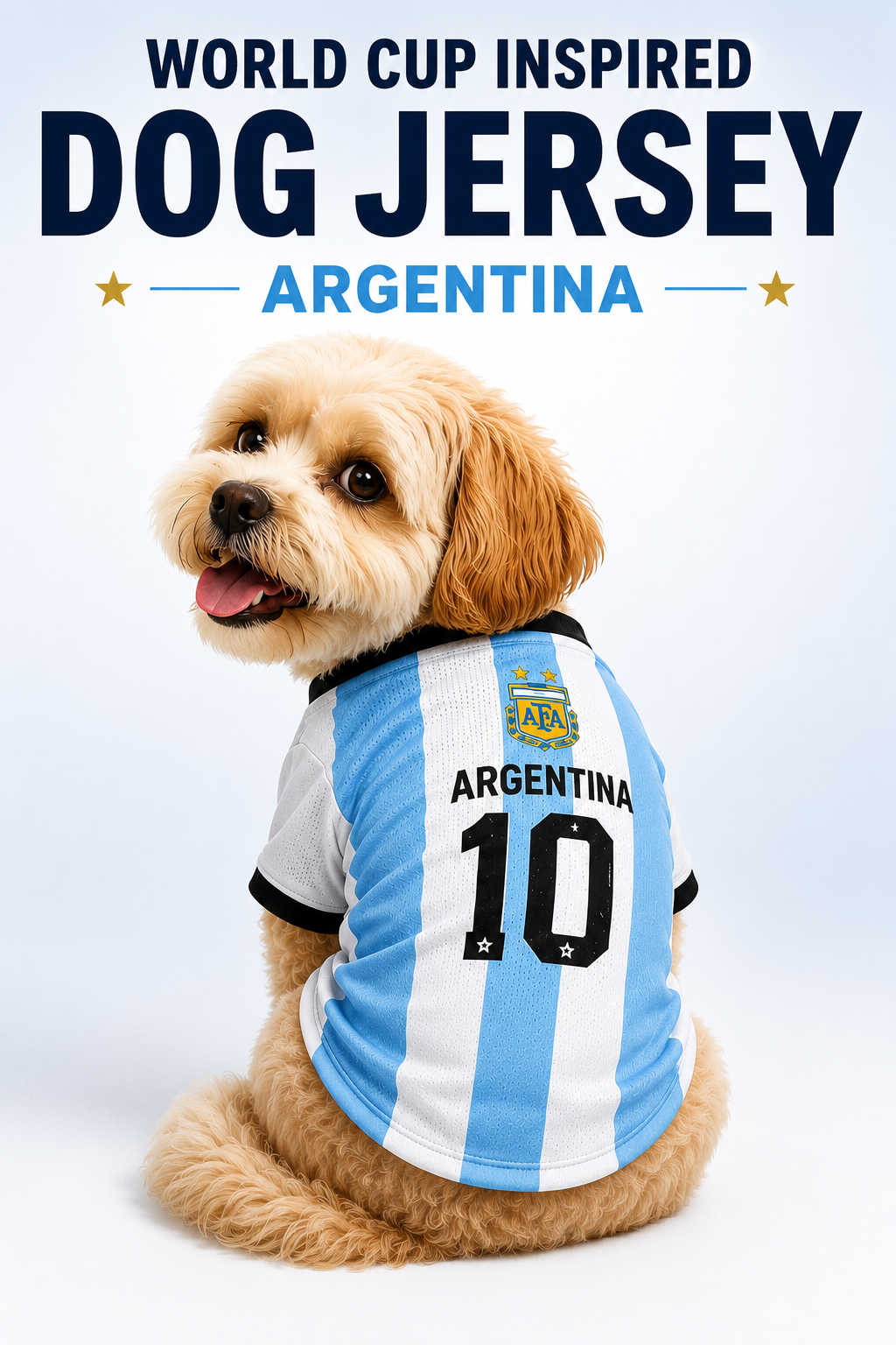 World Cup Inspired Dog Jersey – Argentina & Mexico