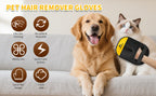 Electrostatic Pet Hair Removal Gloves for Dogs & Cats – Effortless Hair Cleaning