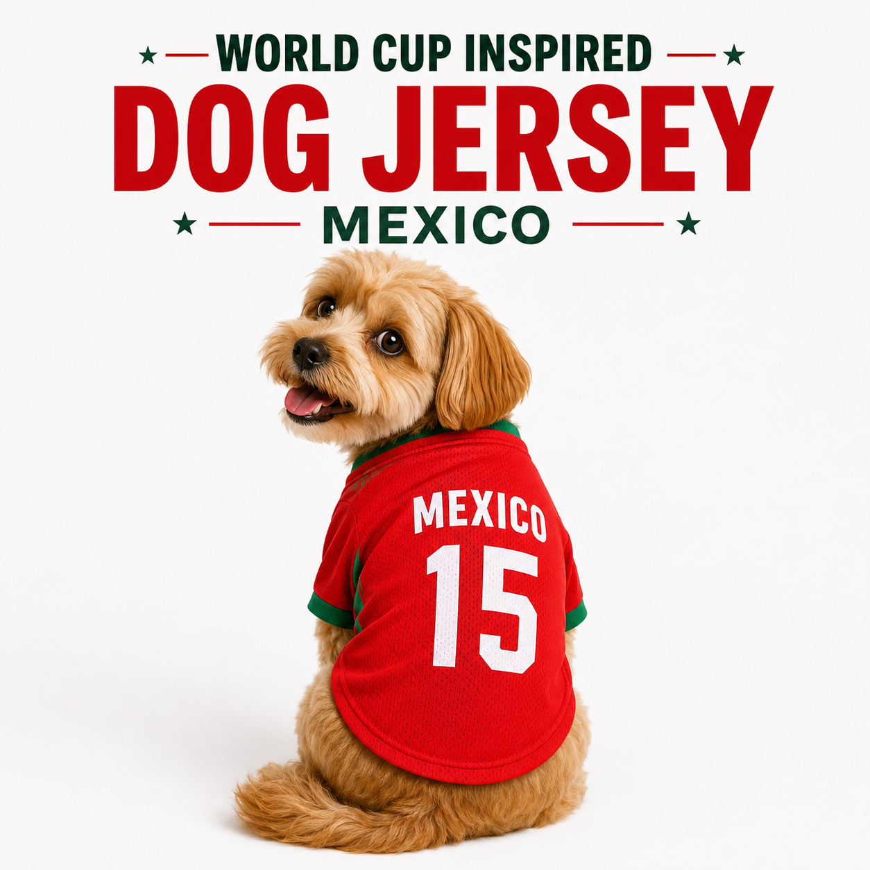 World Cup Inspired Dog Jersey – Argentina & Mexico